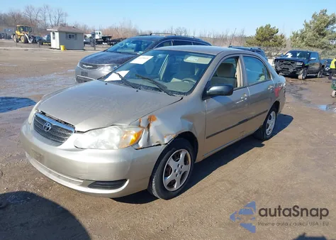 2008 Toyota Corolla Ce z USA, uszkodzony, nr VIN 1NXBR32E88Z996477